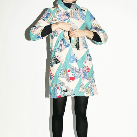 CARLEEN Quilt OG Long Coat (XL) NWOT - Picture 12 of 16